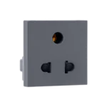 6A socket universal Grey Indoasian Image