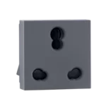 6 16A socket Grey Indoasian Image