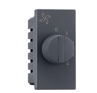 Fan regulator 1M -100 Watt Grey Indoasian Image