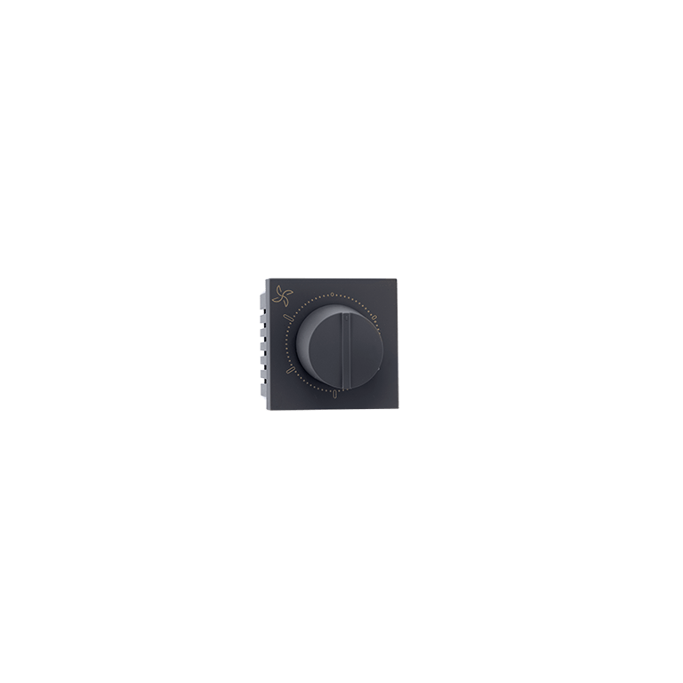 Fan regulator 2M 100 Watt 360 degree Grey Indoasian Image