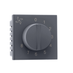 Fan Regulator 8-Step 100 Watt Grey Indoasian Image