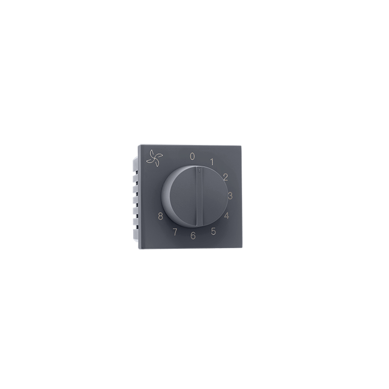 Fan Regulator 8-Step 100 Watt Grey Indoasian Image