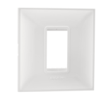 Plate Frame 1 mod White Indoasian Image