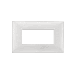 Plate Frame 4 mod White Indoasian Image