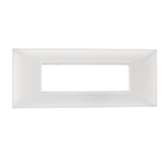 Plate Frame 6 mod White Indoasian Image
