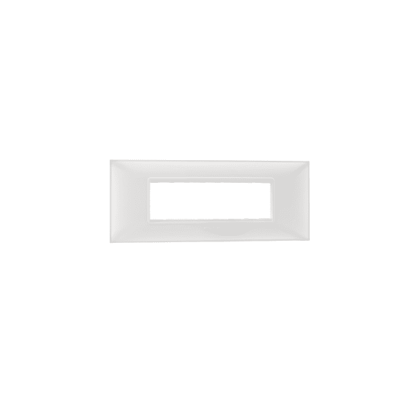 Plate Frame 6 mod White Indoasian Image
