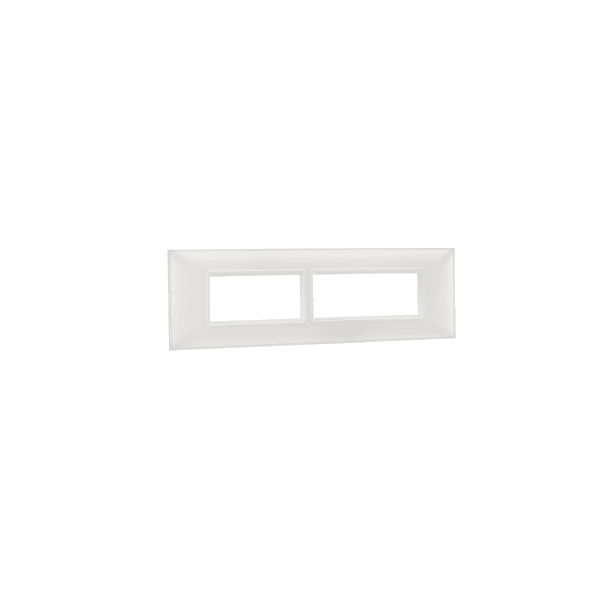 Plate Frame 9 mod White Indoasian Image