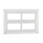 Plate Frame 16 mod White Indoasian Image