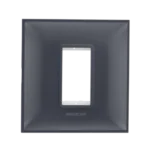 Plate Frame 1 mod Moulded Grey Indoasian Image