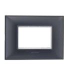 Plate Frame 3 mod Moulded Grey Indoasian Image