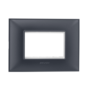 810813.png Plate Frame 3 mod Moulded Grey Indoasian Image