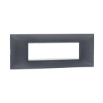 Plate Frame 6 mod Moulded Grey Indoasian Image