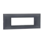 Plate Frame 6 mod Moulded Grey Indoasian Image
