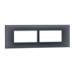 Plate Frame 8 mod Moulded Grey Indoasian Image