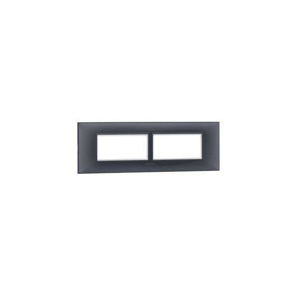 Plate Frame 8 mod Moulded Grey Indoasian Image