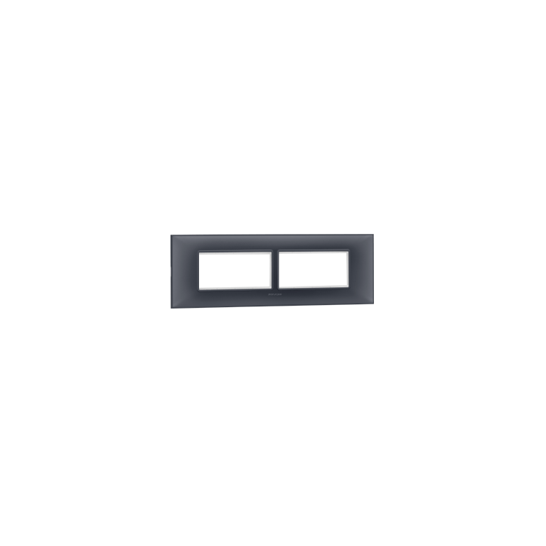 Plate Frame 8 mod Moulded Grey Indoasian Image