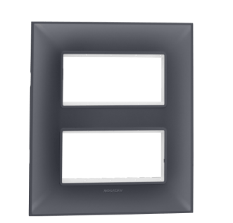 810817.png Plate Frame 4 2 mod Moulded Grey Indoasian Image
