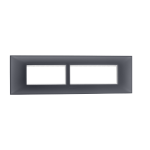 Plate Frame 9 mod Moulded Grey Indoasian Image