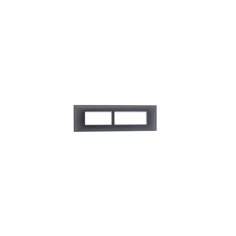 Plate Frame 9 mod Moulded Grey Indoasian Image