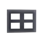 Plate Frame 12 mod Moulded Grey Indoasian Image