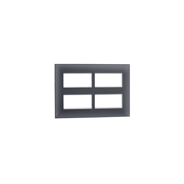 Plate Frame 16 mod Moulded Grey Indoasian Image