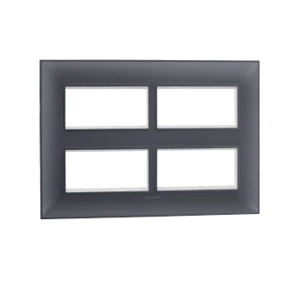 810820.png Plate Frame 16 mod Moulded Grey Indoasian Image