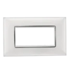 Plate Frame 4 mod Chrome Indoasian Image