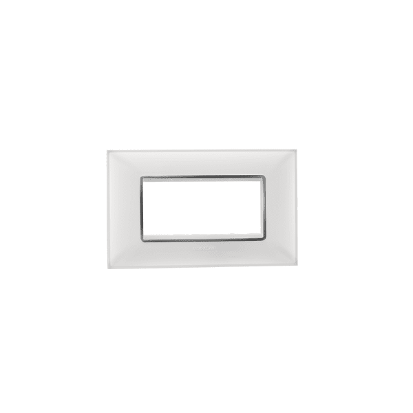 Plate Frame 4 mod Chrome Indoasian Image