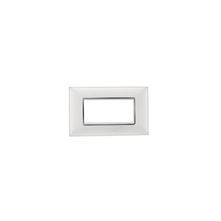 Plate Frame 4 mod Chrome Indoasian Image
