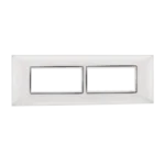 Plate Frame 8 mod Chrome Indoasian Image