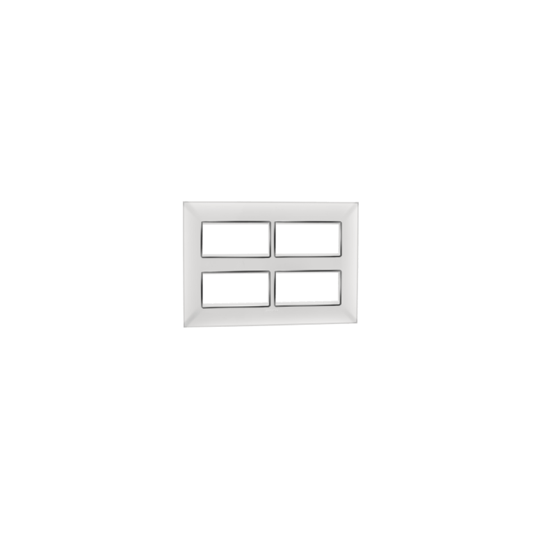 Plate Frame 16 mod Chrome Indoasian Image