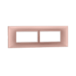 Plate Frame 8 mod Pink Indoasian Image