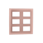 Plate Frame 18 Mod Pink Indoasian Image