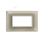 Plate Frame 4 mod Gold Milan Indoasian Image