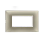 Plate Frame 4 mod Gold Milan Indoasian Image