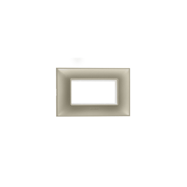 Plate Frame 4 mod Gold Milan Indoasian Image