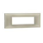 Plate Frame 6 mod Gold Milan Indoasian Image