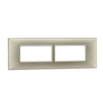 Plate Frame 8 mod Gold Milan Indoasian Image