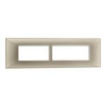 Plate Frame 9 mod Gold Milan Indoasian Image