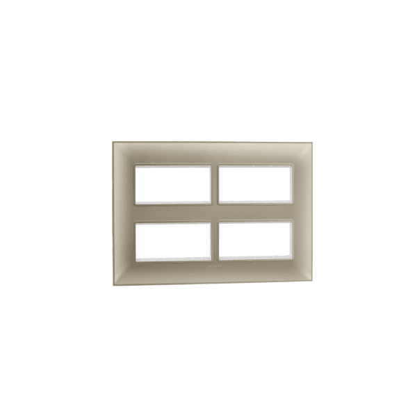 Plate Frame 16 mod Gold Milan Indoasian Image