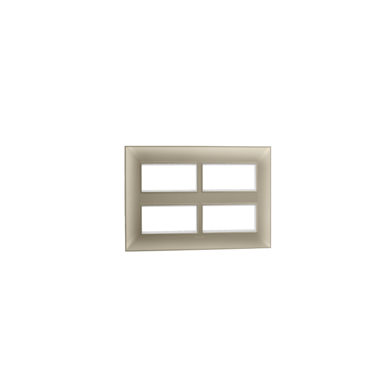 Plate Frame 16 mod Gold Milan Indoasian Image