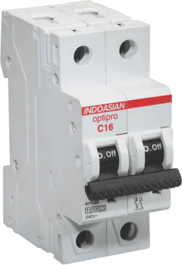 3A SPN C Optipro AC MCB Indoasian Image