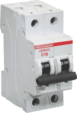 63A SPN C Optipro AC MCB Indoasian Image