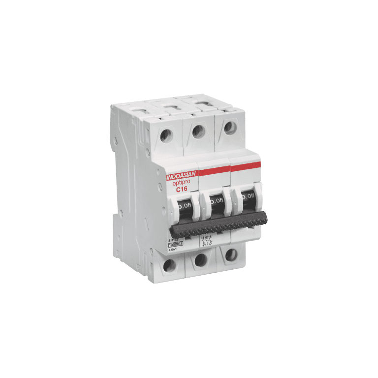40A TP C Optipro AC MCB Indoasian Image