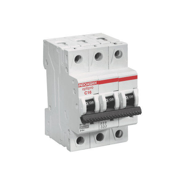 50A TP C Optipro AC MCB Indoasian Image