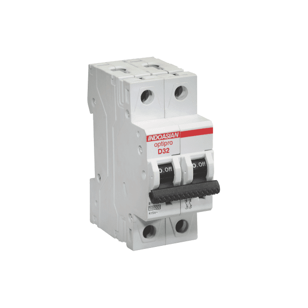 50A DP D Optipro AC MCB Indoasian Image