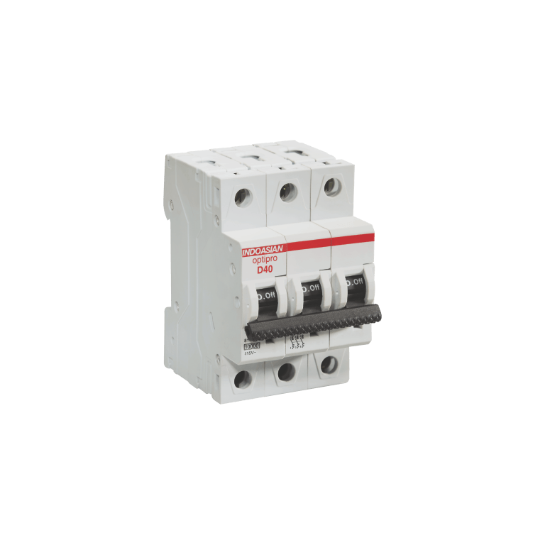 10A TP D Optipro AC MCB Indoasian Image