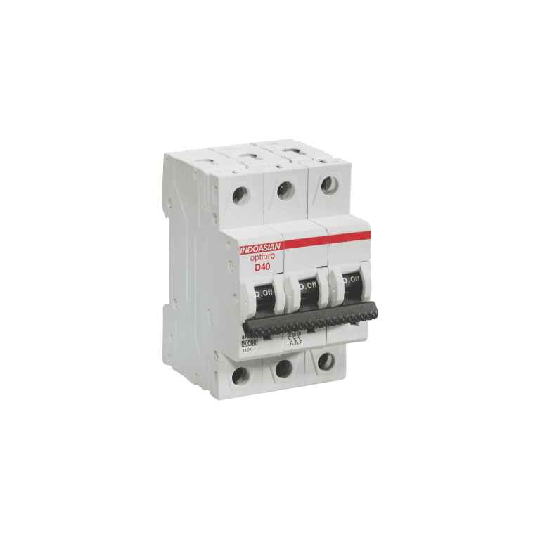 50A TP D Optipro AC MCB Indoasian Image