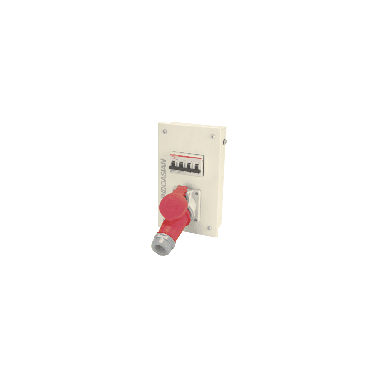 16A 3Pin Plastic P S Box Indoasian Image