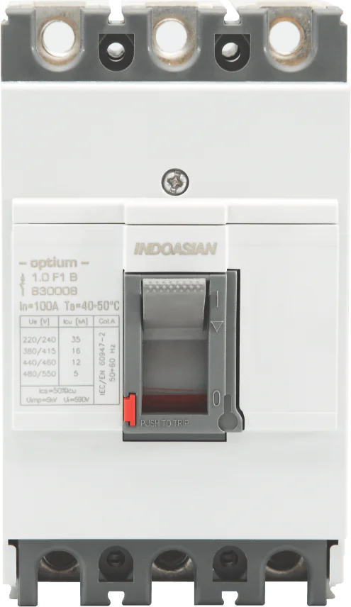830008.png 100A 3P 16KA TM Optium 1.0 Fixed F1 MCCB Indoasian Image